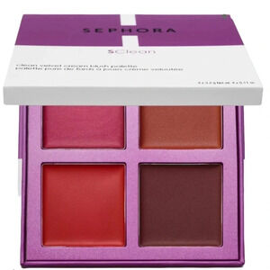 Sephora S Clean Velvet Cream Blush Palette  New